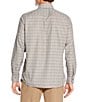 Cremieux Daniel Cremieux Signature Label The Highlands Collection Non-Iron Grid Plaid Long Sleeve Woven Shirt, Color:Grey - Image 2