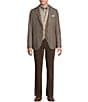 Cremieux Daniel Cremieux Signature Label The Highlands Collection Plaid Wool Blazer, Color:Brown - Image 3