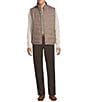 Cremieux Daniel Cremieux Signature Label The Highlands Collection Wool Herringbone Vest, Color:Brown - Image 5