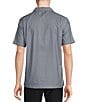 Cremieux Daniel Cremieux Signature Label Tile Print Short Sleeve Woven Camp Shirt, Color:Dark Navy - Image 2