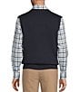 Cremieux Daniel Cremieux Signature Label V-Neck Sweater Vest, Color:Dark Navy - Image 2