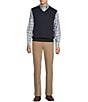 Cremieux Daniel Cremieux Signature Label V-Neck Sweater Vest, Color:Dark Navy - Image 3