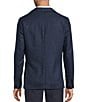 Cremieux Daniel Cremieux Signature Label Wool Blend Herringbone Blazer, Color:Navy - Image 2