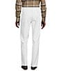 Color:Winter White - Image 2 - Daniel Cremieux Signature Label Apres Ski Collection Classic Fit Flat-Front Corduroy Pants