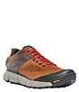 Color:Brown/Red - Image 1 - Trail 2650 Lace-Up Suede Hiking Sneakers