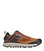 Color:Brown/Red - Image 2 - Trail 2650 Lace-Up Suede Hiking Sneakers