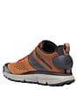 Color:Brown/Red - Image 3 - Trail 2650 Lace-Up Suede Hiking Sneakers