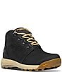 Color:Black - Image 1 - Women's Inquire Chukka Waterproof Cold Weather Suede Hiking Boots