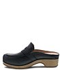 Color:Black Oiled Pull Up - Image 4 - Bel Oiled Leather Penny Clogs