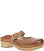 Dansko Blaire Perforated Leather Mary Jane Clogs - Image 1