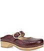Dansko Blaire Perforated Leather Mary Jane Clogs - Image 1