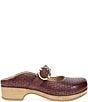 Dansko Blaire Perforated Leather Mary Jane Clogs - Image 2