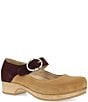 Dansko Bonny Suede Mary Jane Clogs - Image 1