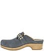 Dansko Branson Suede Studded Buckle Slip On Clogs - Image 6