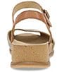 Dansko Cass Leather Sandals, Color:Platino/Tan Leather - Image 3