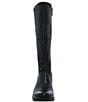 Color:Black Burnished Leather - Image 5 - Celestine Burnished Leather Tall Boots
