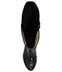 Color:Black Burnished Leather - Image 6 - Celestine Burnished Leather Tall Boots