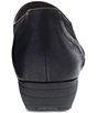 Color:Black Burnished Nubuck - Image 4 - Fae Burnished Leather Slip-Ons