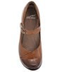 Color:Chestnut Burnished Calf - Image 5 - Fawna Leather Mary Janes