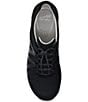 Color:Black/Black Suede - Image 5 - Henriette Suede Sneakers
