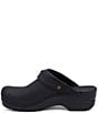 Color:Black Oiled - Image 3 - Ingrid Oiled Leather Buckle Clogs