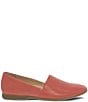 Color:Poppy - Image 2 - Larisa Leather Slip-On Loafer Flats