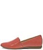 Color:Poppy - Image 4 - Larisa Leather Slip-On Loafer Flats