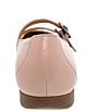 Color:Ballet Nappa - Image 3 - Leeza Leather Mary Jane Flats