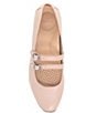 Color:Ballet Nappa - Image 6 - Leeza Leather Mary Jane Flats