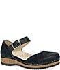 Dansko Mae Burnished Suede Mary Jane Clogs - Image 1