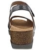 Color:Pewter Metallic - Image 3 - Marcy Metallic Leather Sandals