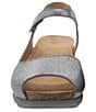 Color:Pewter Metallic - Image 4 - Marcy Metallic Leather Sandals