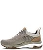 Color:Taupe Waterproof Burnished - Image 4 - Mary Waterproof Leather Sneakers