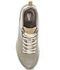 Color:Taupe Waterproof Burnished - Image 6 - Mary Waterproof Leather Sneakers