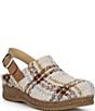 Dansko Merrin Plaid Slingback Strap Clogs - Image 1