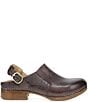 Dansko Millie Embossed Leather Swivel Strap Convertible Clogs - Image 2