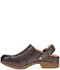 Dansko Millie Embossed Leather Swivel Strap Convertible Clogs - Image 4