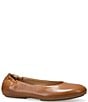 Dansko Mollie Leather Ballerina Flats, Color:Luggage - Image 1