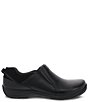 Color:Black Leather - Image 2 - Neci Leather Slip Ons