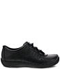 Color:Black - Image 2 - Women's Neena Leather Sneakers