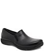 Color:Black - Image 1 - Nora Leather Slip Ons