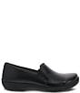 Color:Black - Image 2 - Nora Leather Slip Ons