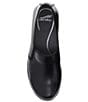 Color:Black - Image 5 - Nora Leather Slip Ons