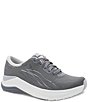 Color:Grey Mesh - Image 1 - Women's Pace Mesh Lace-Up Sneakers