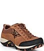 Dansko Paisley Waterproof Suede Leopard Print Lace Up Sneakers - Image 1