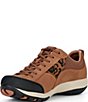 Dansko Paisley Waterproof Suede Leopard Print Lace Up Sneakers - Image 4