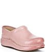 Dansko Platform Pro Leather Clogs - Image 1
