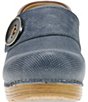 Dansko Professional Button Denim Leather Clogs - Image 5