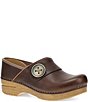 Dansko Professional Button Patent Leather Clogs - Image 1