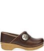 Dansko Professional Button Patent Leather Clogs - Image 2